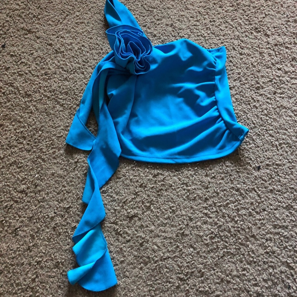3D flower accessory top